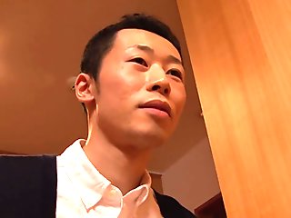 Aika's only desire right now is to give that guy a nice blowjob